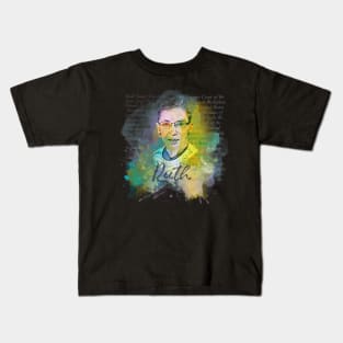 Ruth Bader Ginsburg Kids T-Shirt